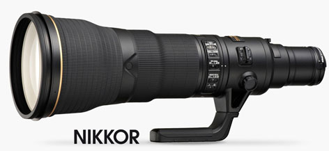 Nikkor 800mm AF-S F5.6 FL ED VR